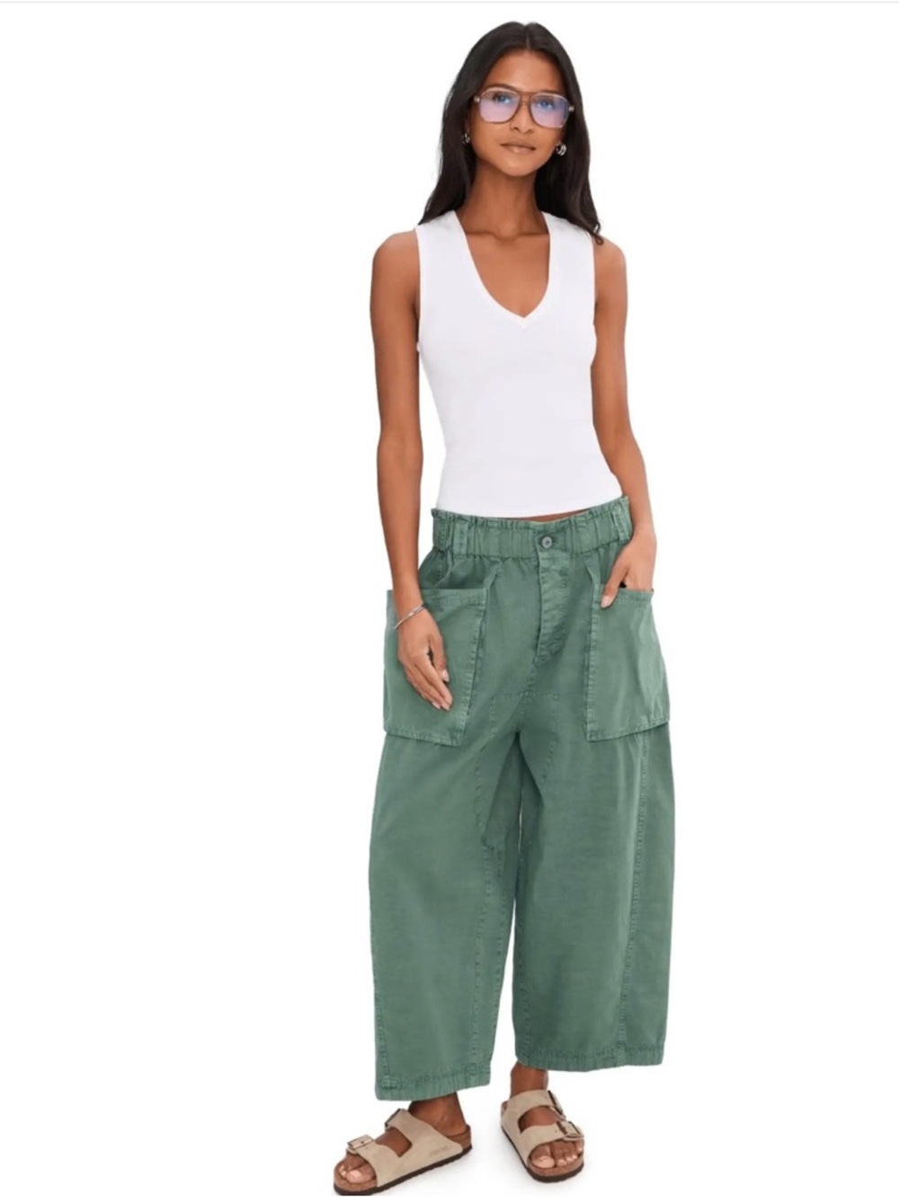 We The Free Costa Straight Harem pants, by Free People